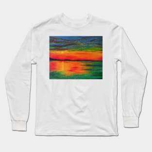 Pastel sunset Long Sleeve T-Shirt